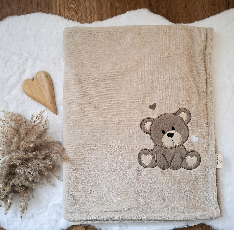 Kuscheldecke Bärchen