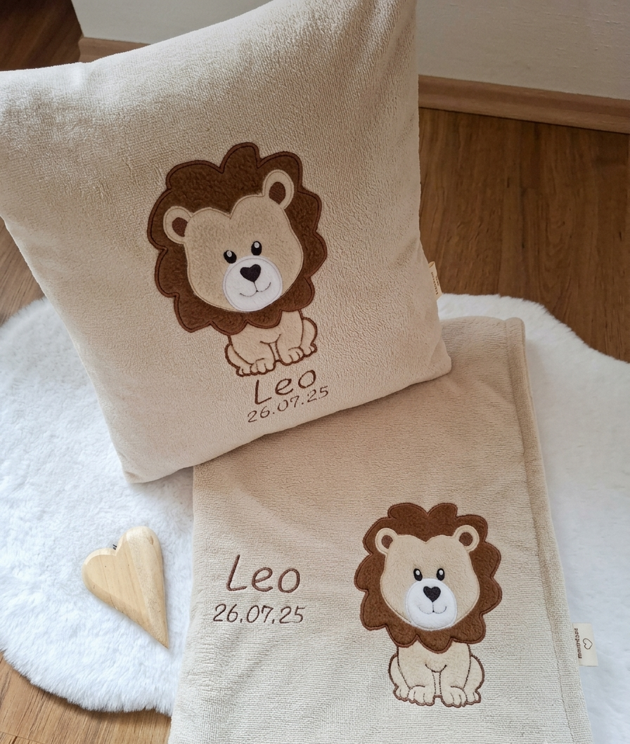 Kuschelset đŠ Löwe