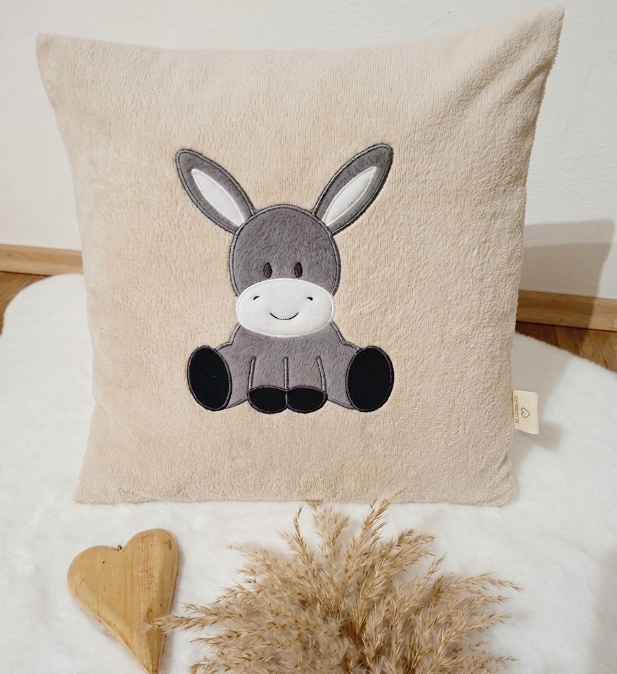 Kuschelkissen Esel đ€