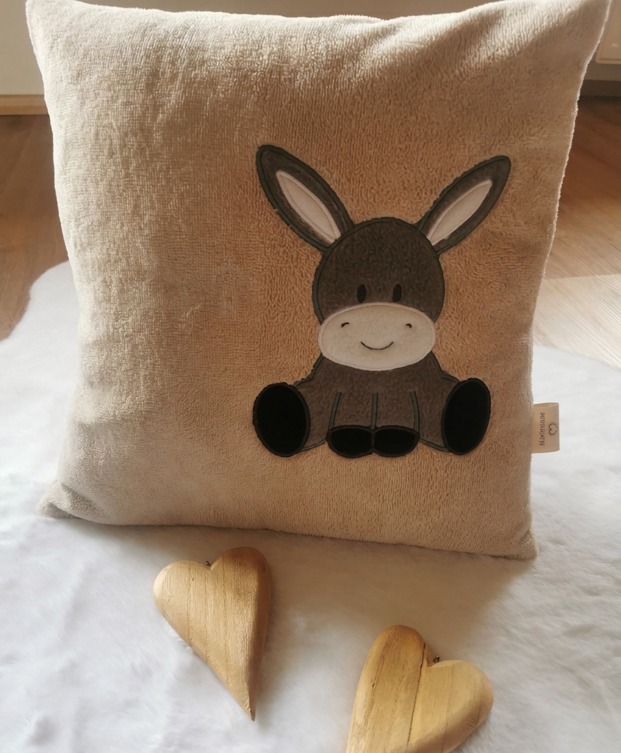 Kuschelkissen Esel đ€