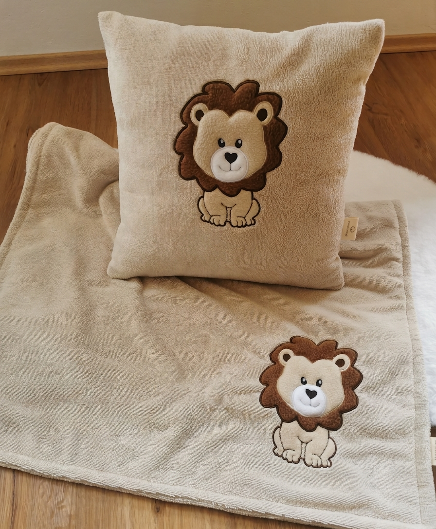 Kuschelset đŠ Löwe