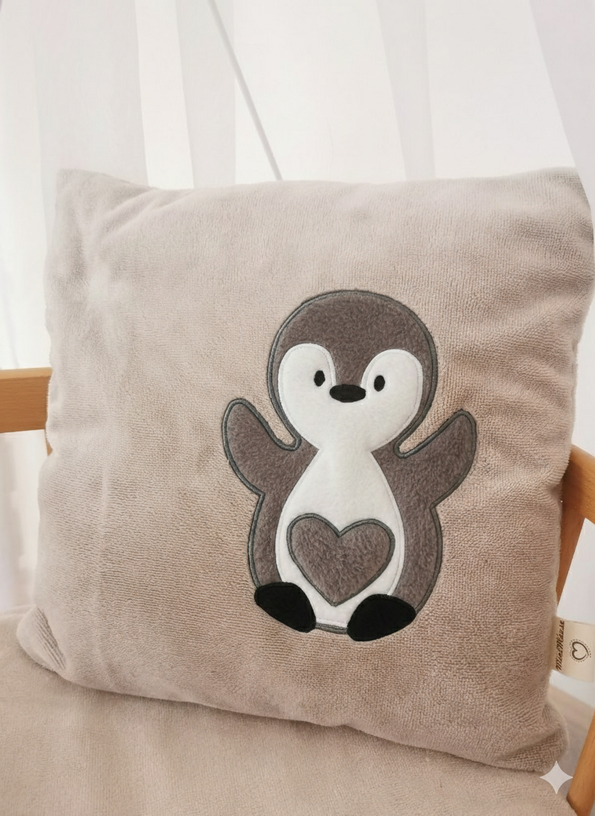 Kuschelkissen đ§ Pinguin