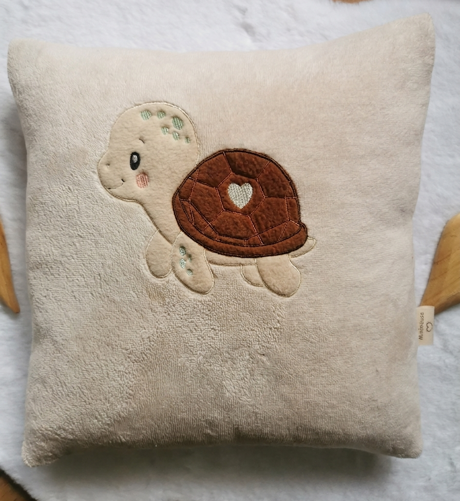 Kuschelkissen đą Schildkröte/braun