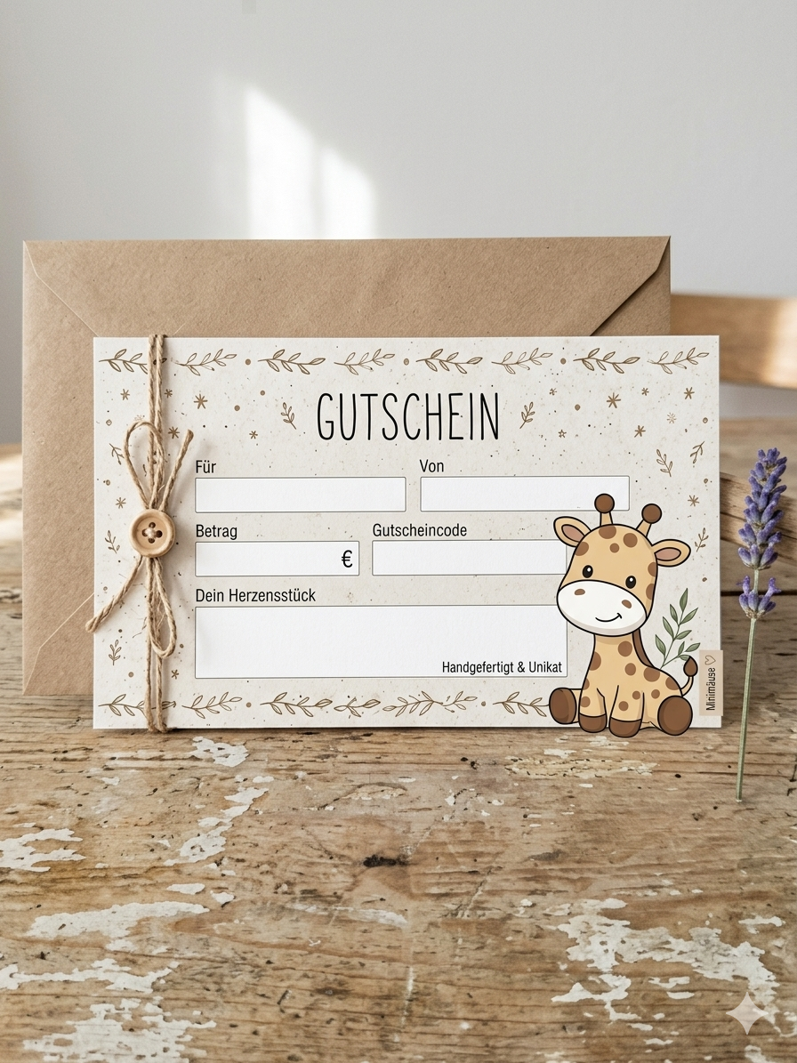 Minimäuse - Geschenkgutschein