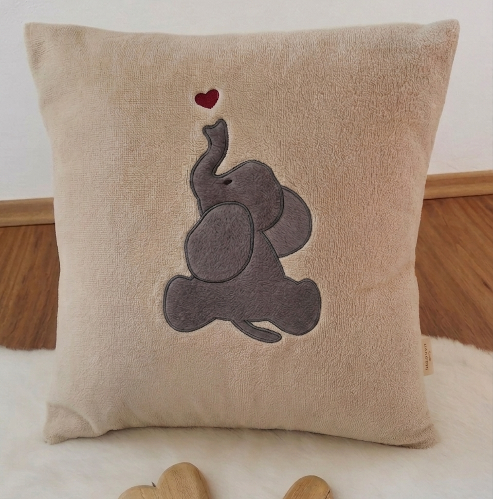 Kuschelkissen 🐘 Elefant