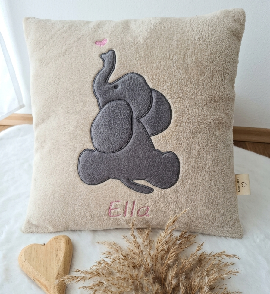 Kuschelkissen 🐘 Elefant
