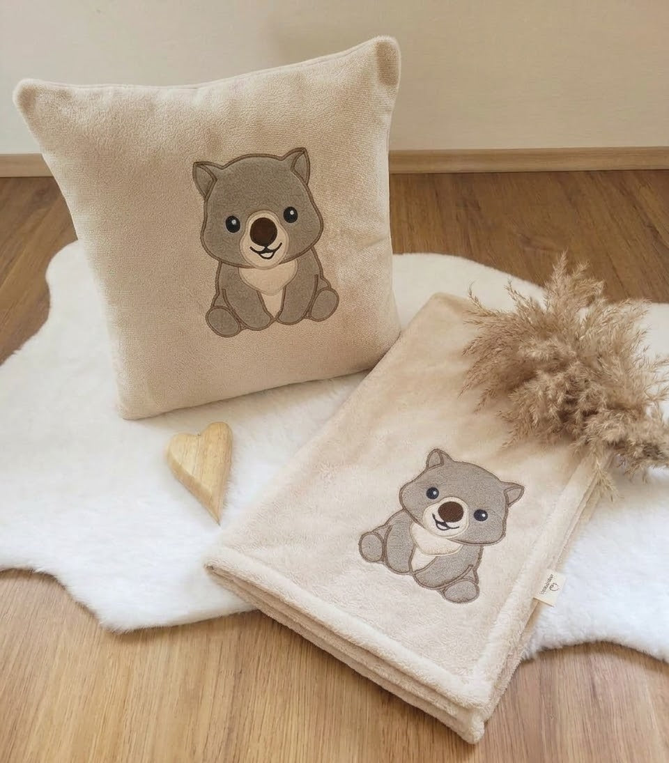 Kuschelset Wombat
