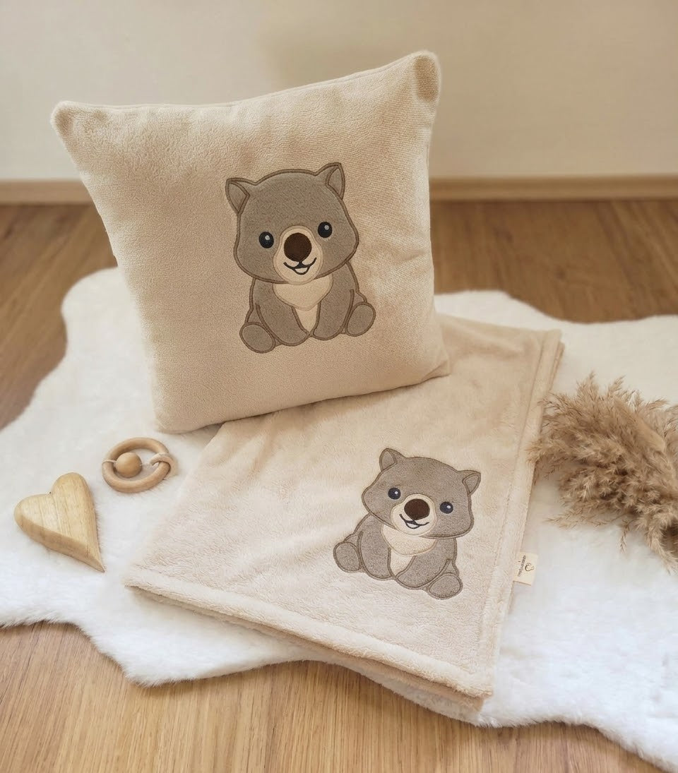 Kuschelset Wombat