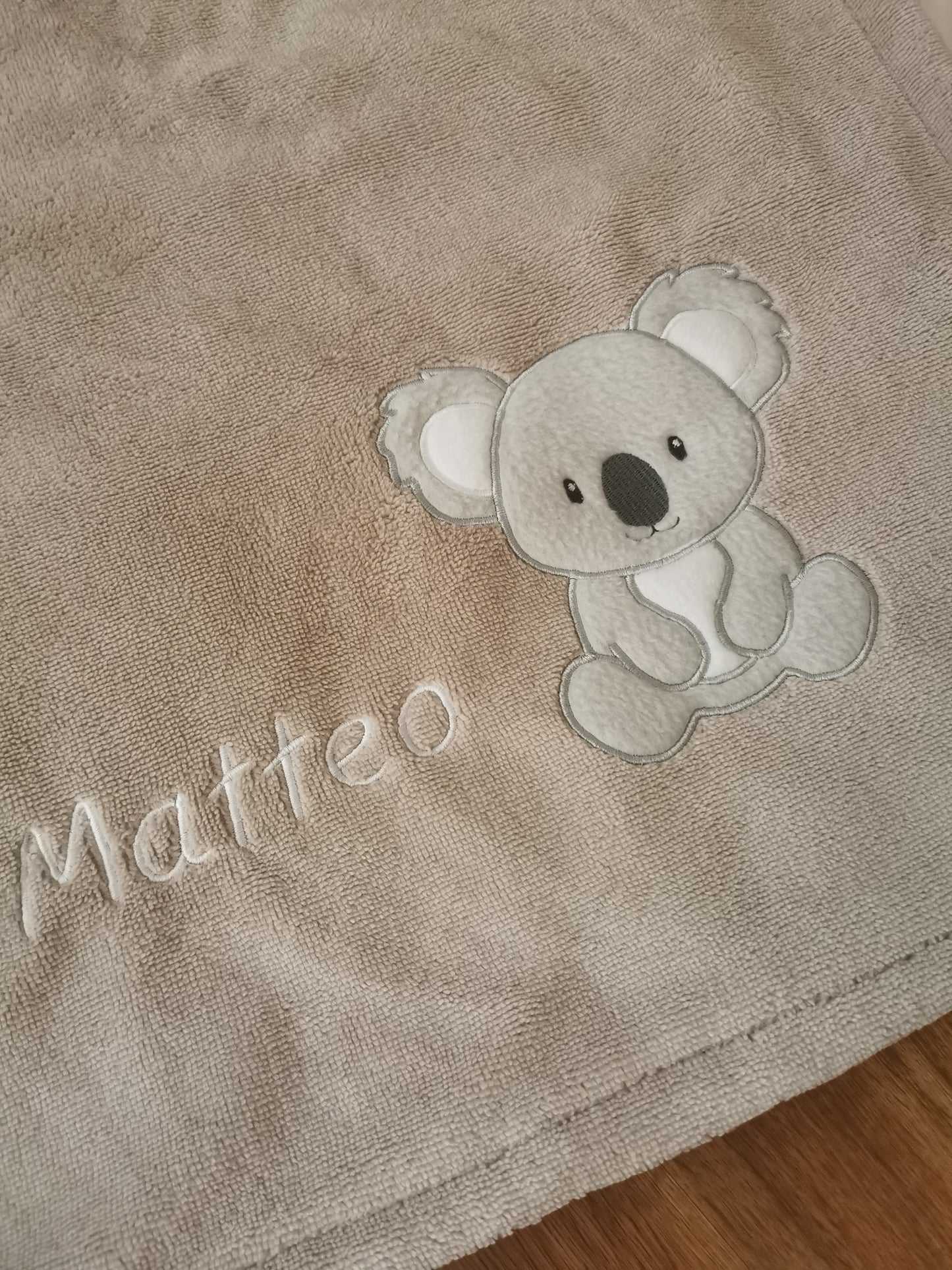 Kuscheldecke 🐨 Koalabär