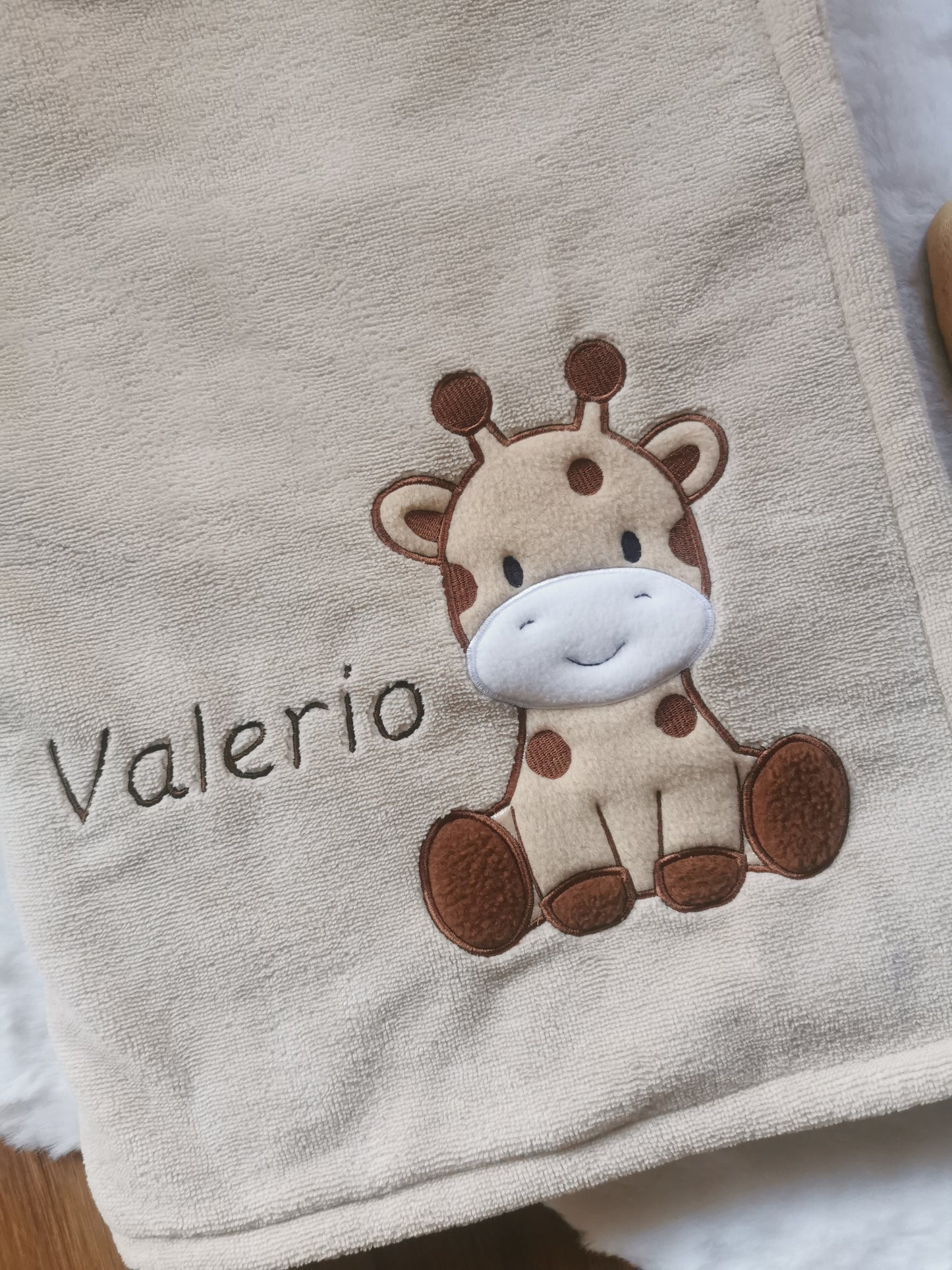 Kuscheldecke 🦒 Giraffe