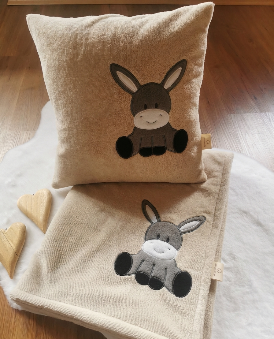 Kuschelset 🤍 Esel
