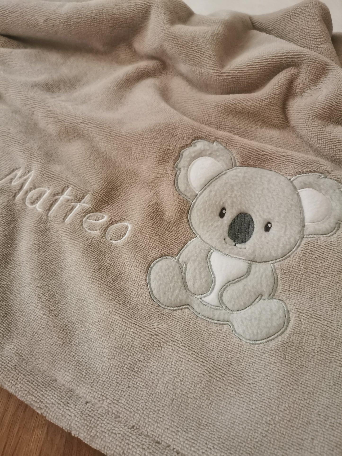 Kuscheldecke 🐨 Koalabär