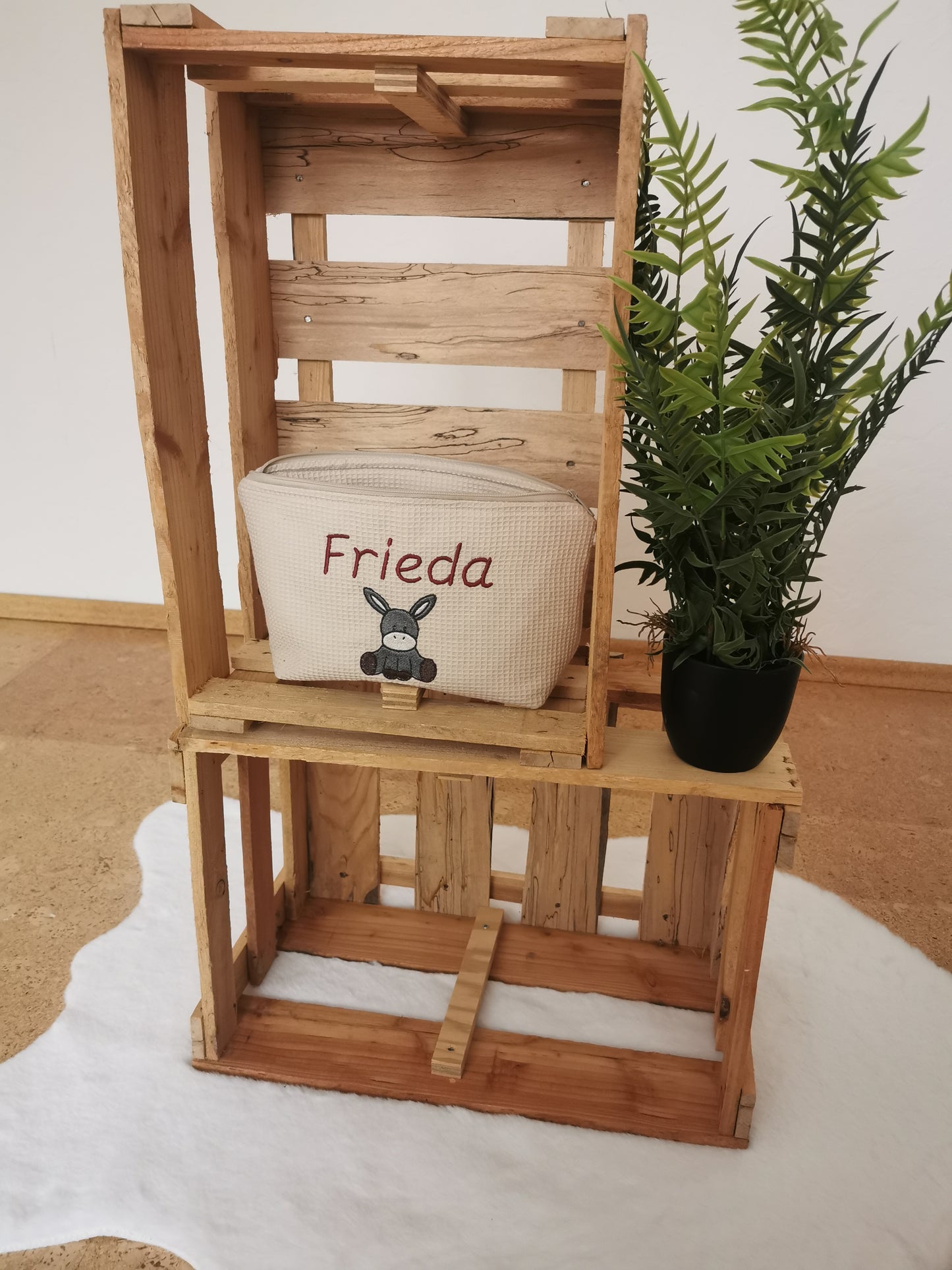 Waffel-Täschchen 🤍 Esel