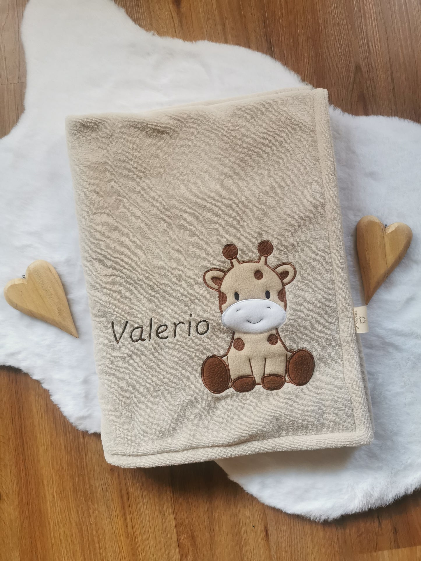 Kuscheldecke 🦒 Giraffe