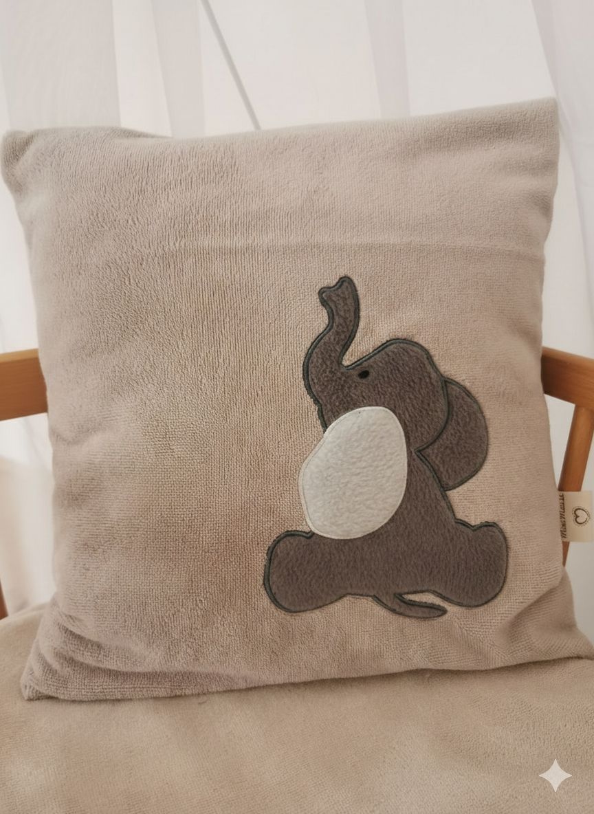Kuschelkissen 🐘 Elefant