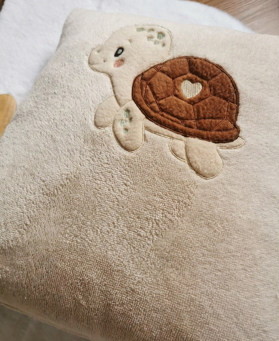 Kuschelkissen 🐢 Schildkröte/braun