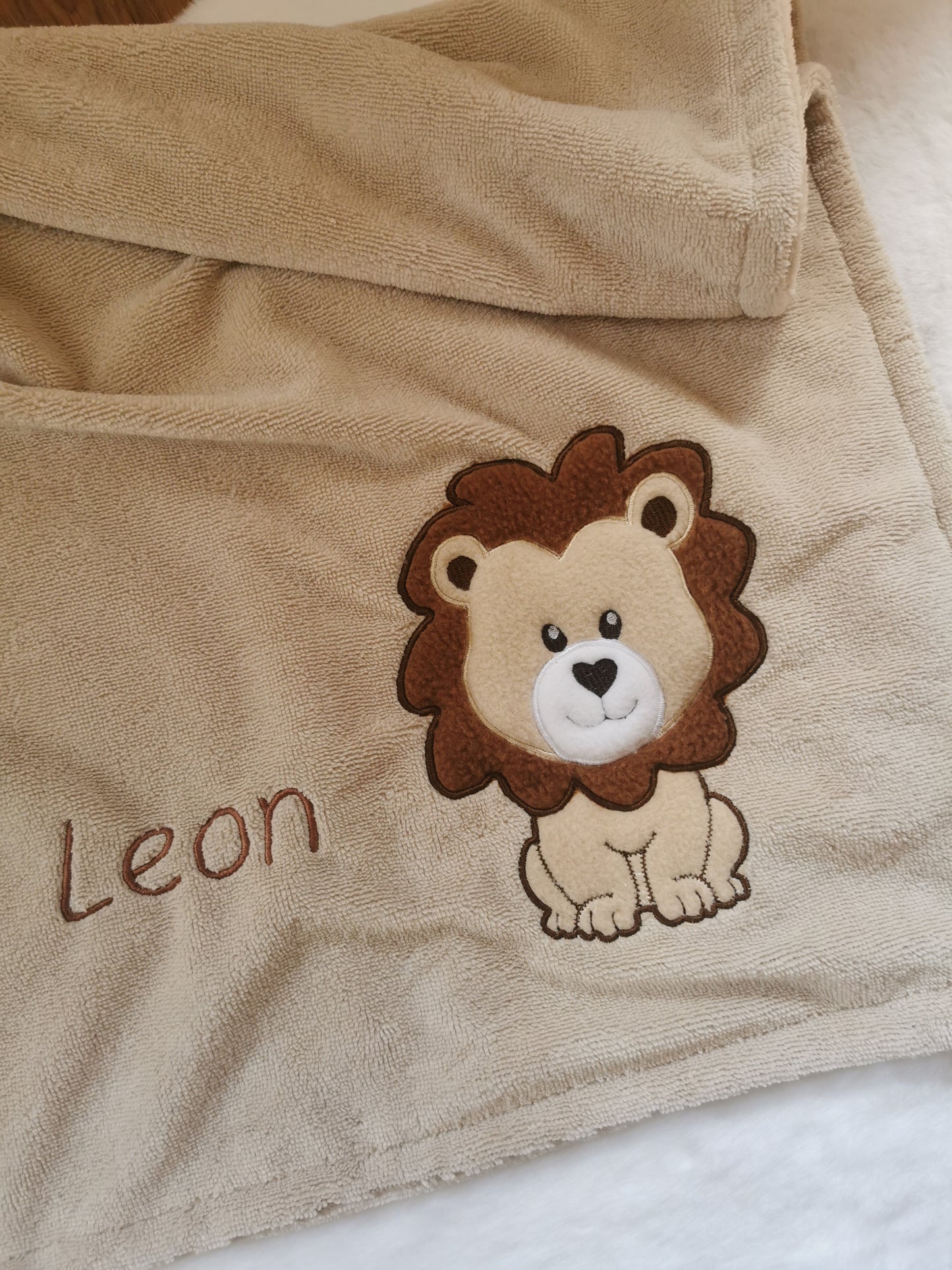 Kuscheldecke 🦁 Löwe