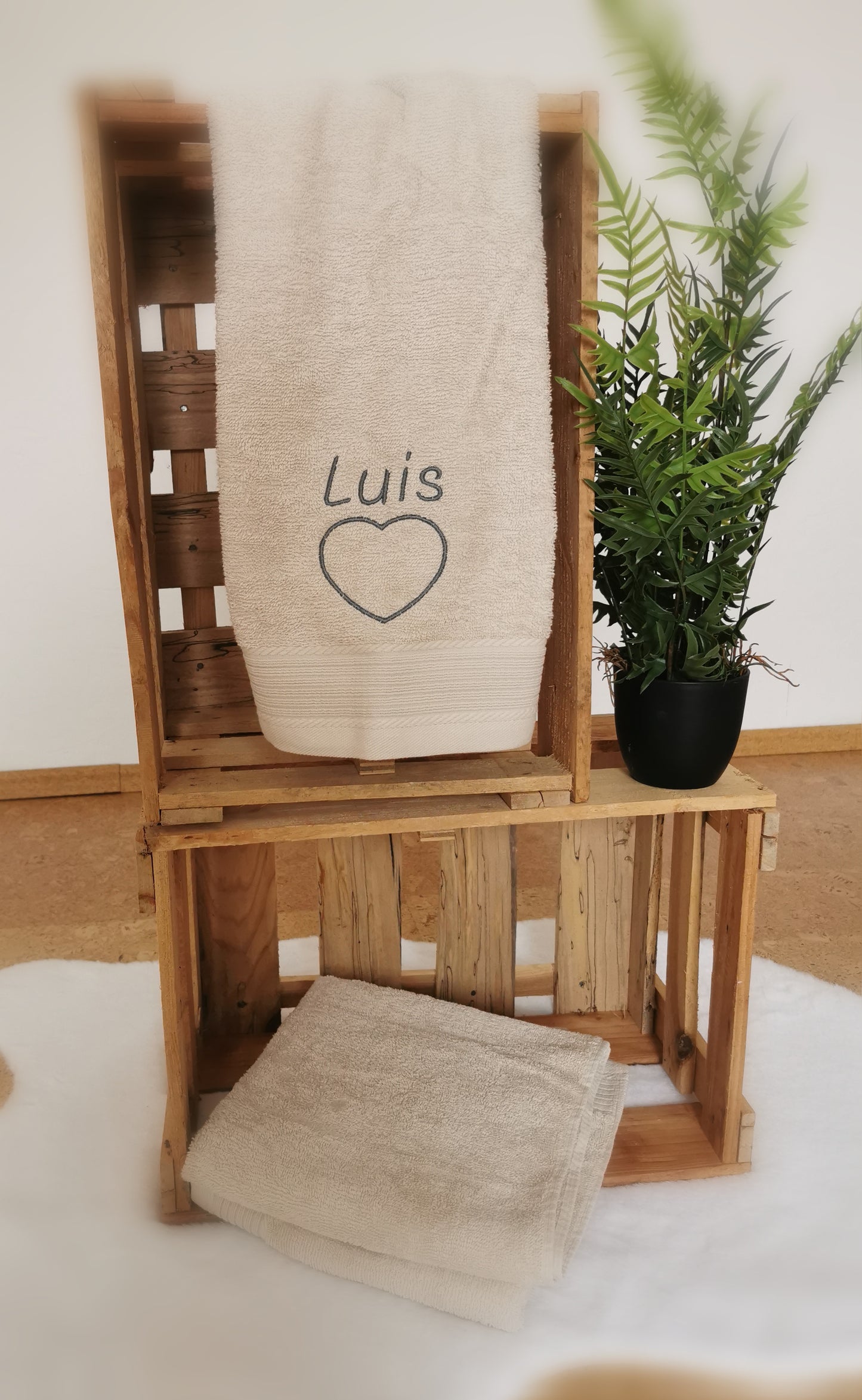 Handtuch mit Wunschname