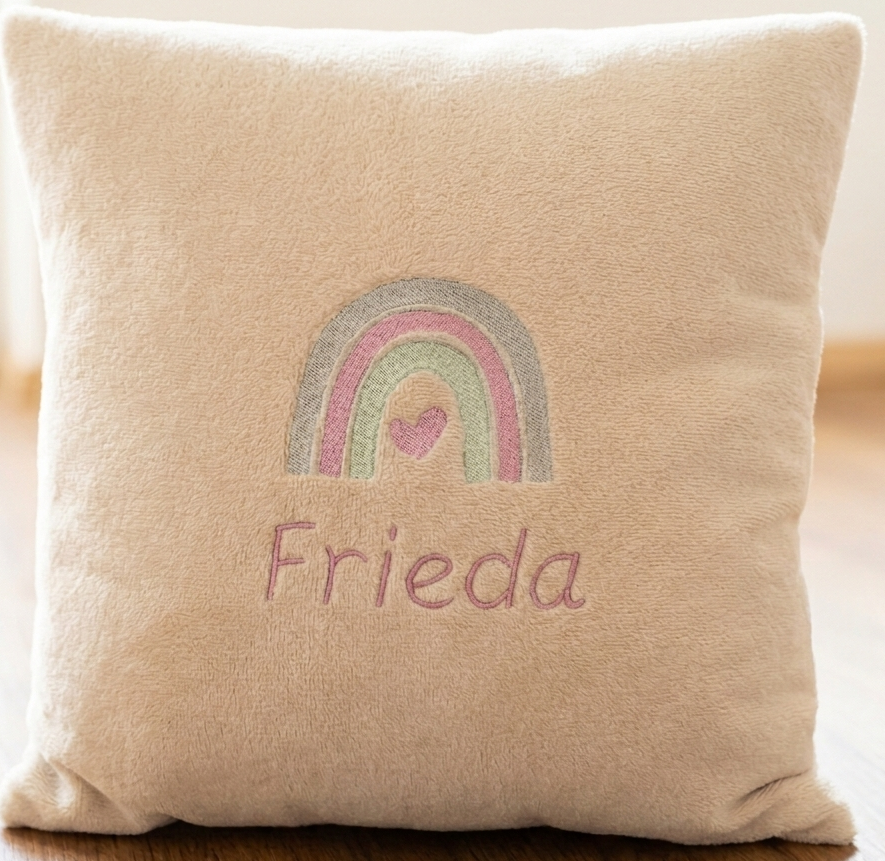 Kuschelkissen 🌈 Regenbogen