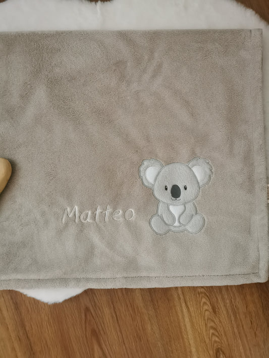 Kuscheldecke 🐨 Koalabär